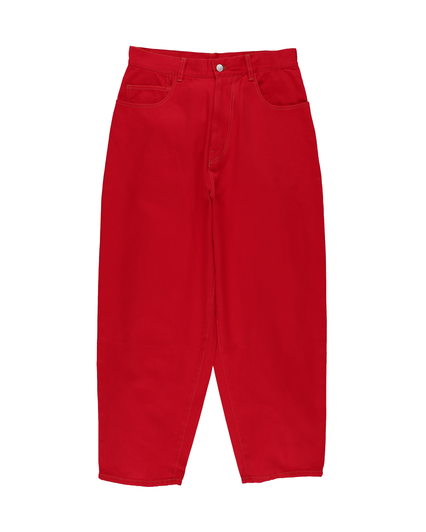 6 POCKET JEANS COLOR RED
