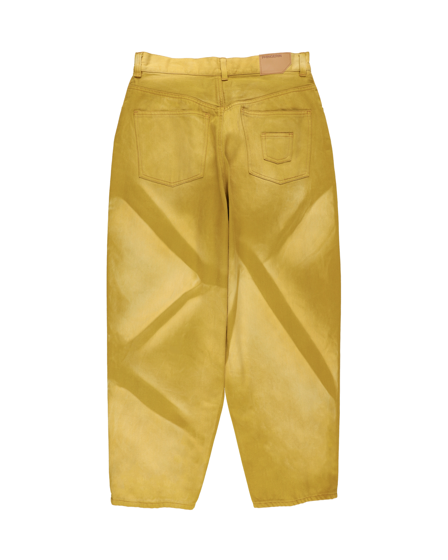 6 POCKET JEANS COLOR LAZER LIME GREEN