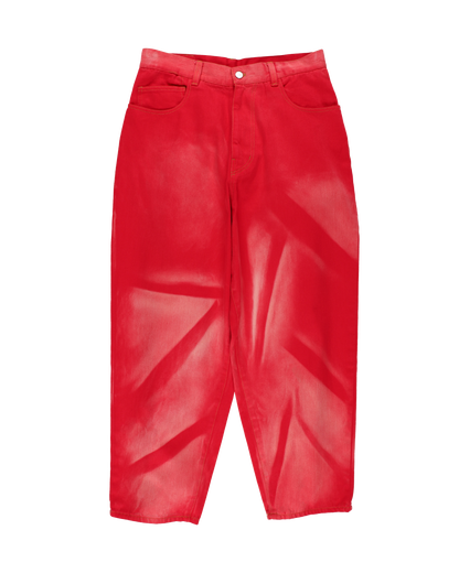 6 POCKET JEANS COLOR LAZER RED