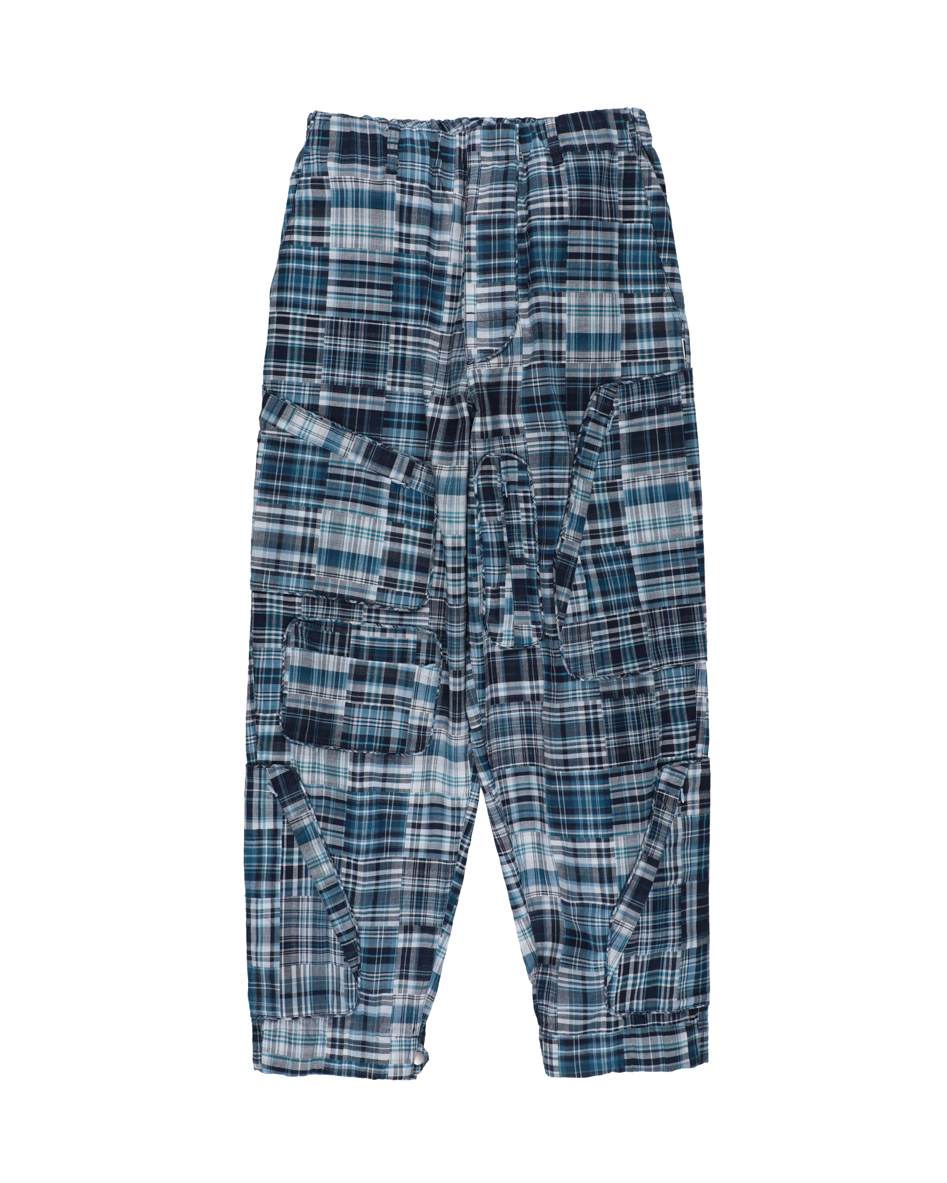 PIPED FLIGHT PANTS SAX x NAVY – PHINGERIN