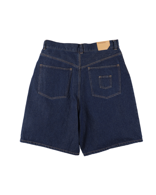 6 POCKET DENIM SHORTS NAVY