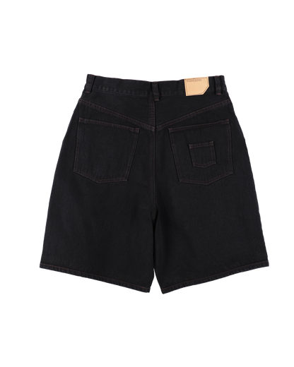 6 POCKET DENIM SHORTS BLACK
