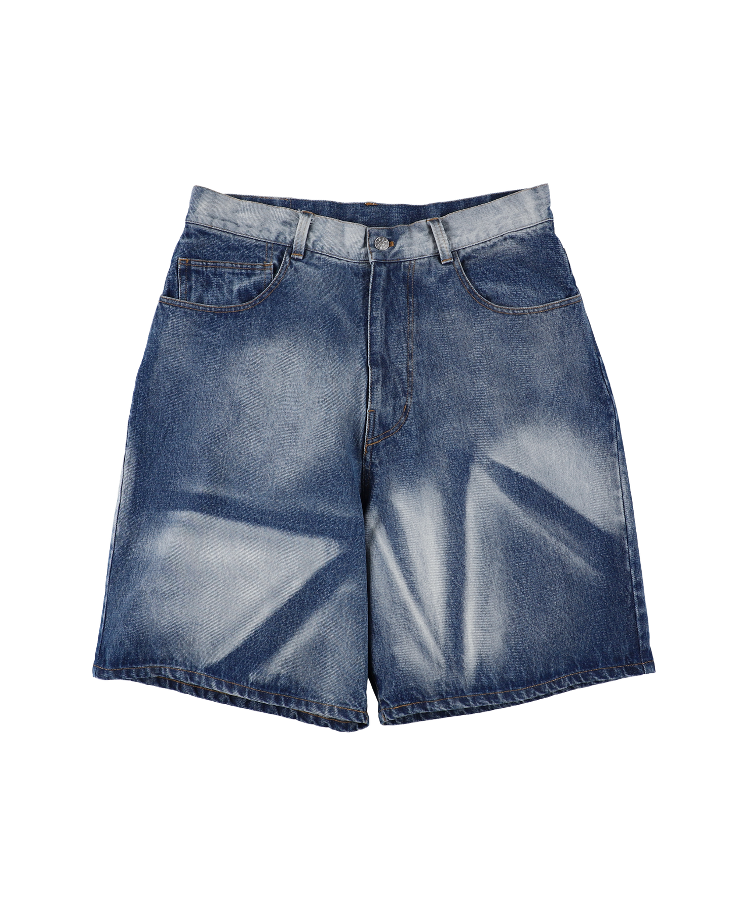 6 POCKET DENIM SHORTS LAZER NAVY