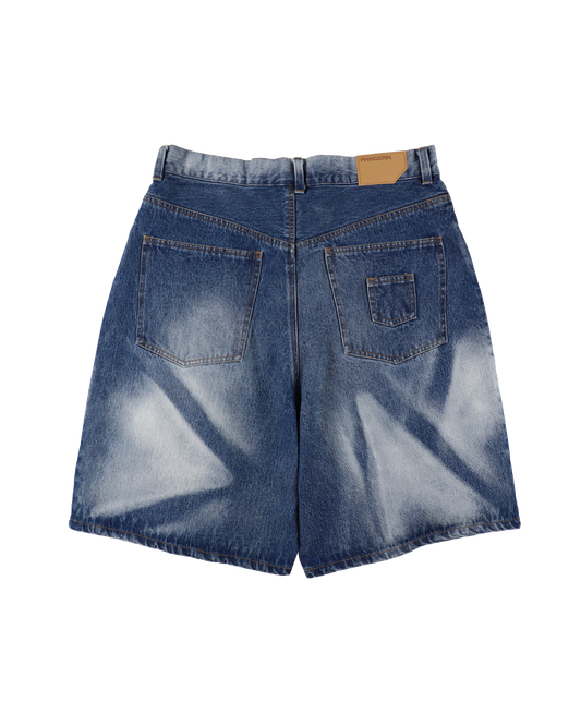 6 POCKET DENIM SHORTS LAZER NAVY