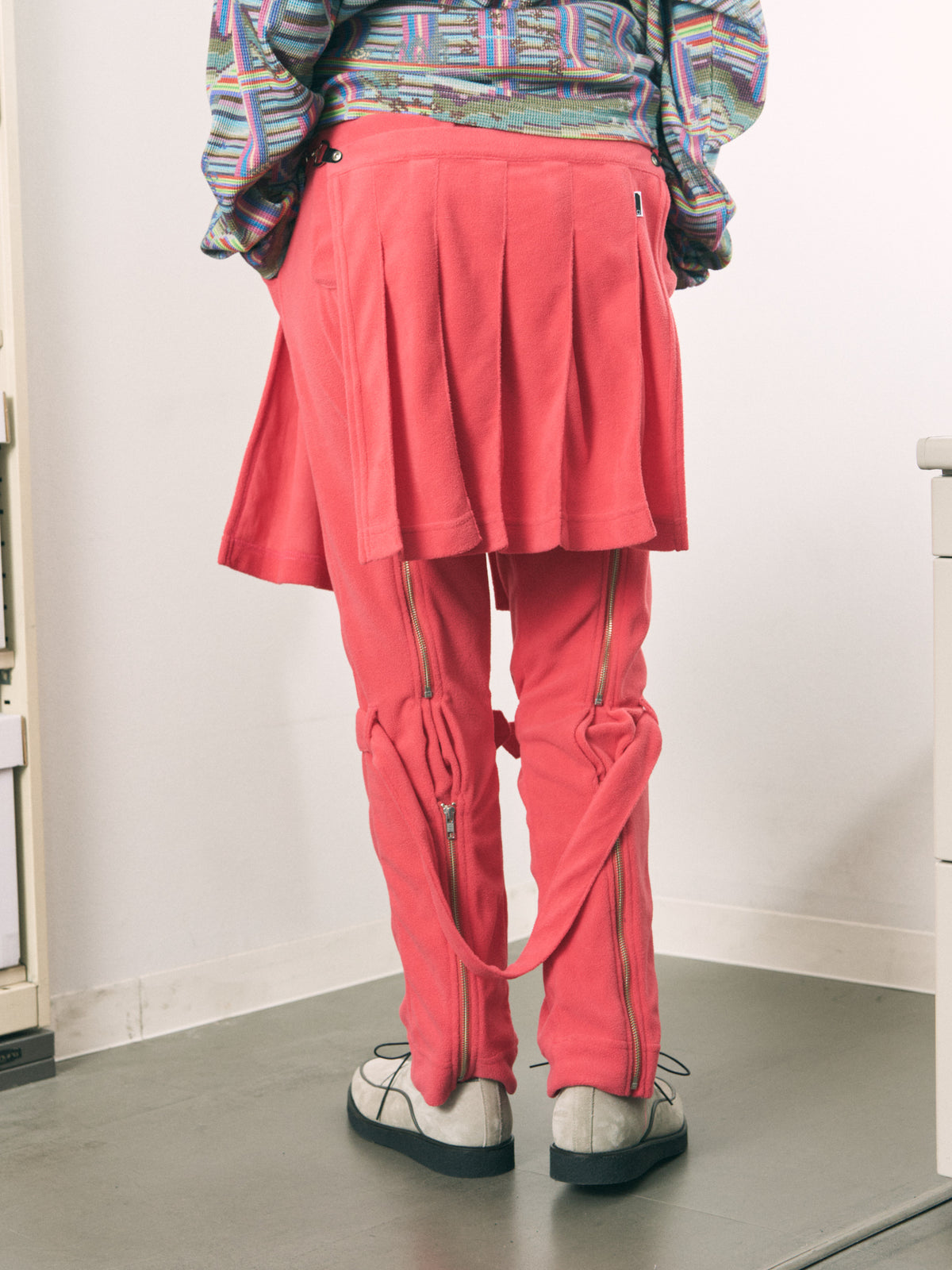 BONDAGE PANTS FLEECE BEIGE