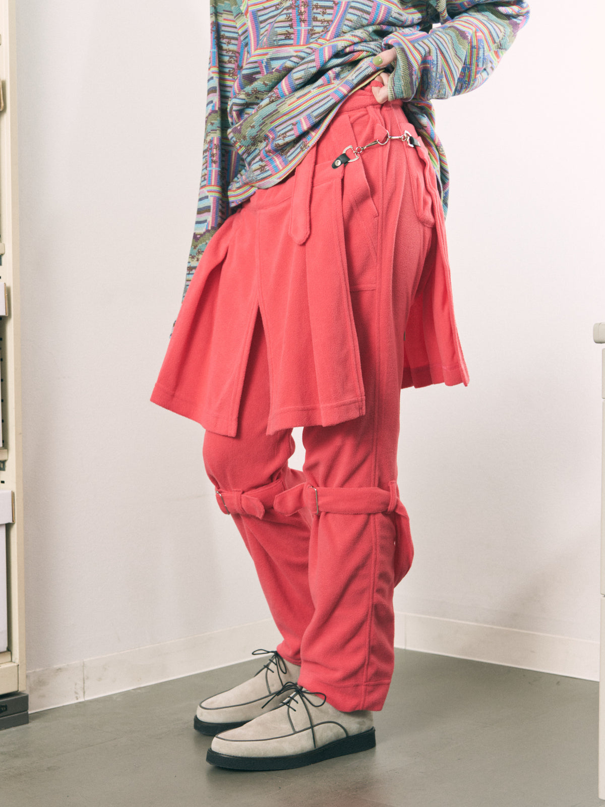BONDAGE PANTS FLEECE BEIGE