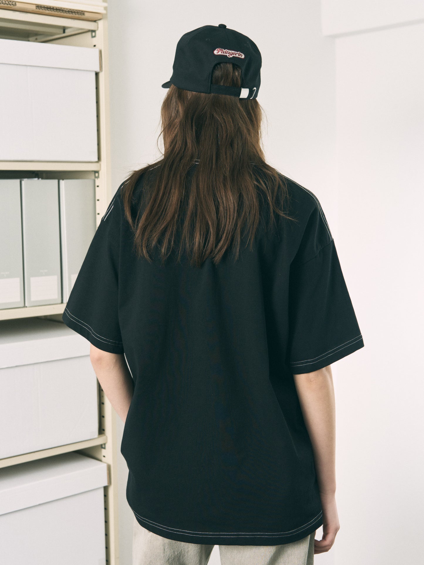 BLOCK S/S TEE WHITE