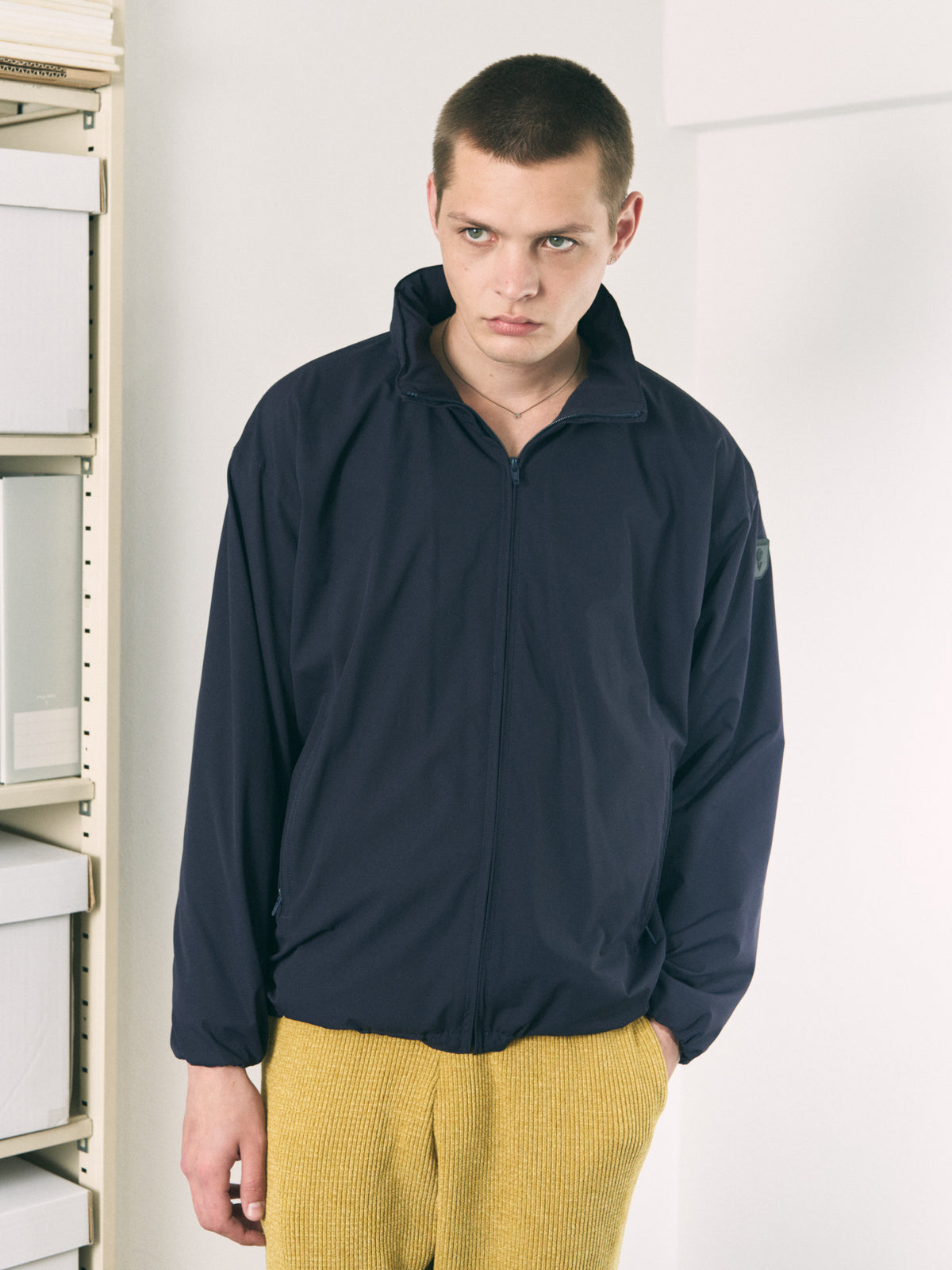CUSHY FLEECE JACKET BLACK