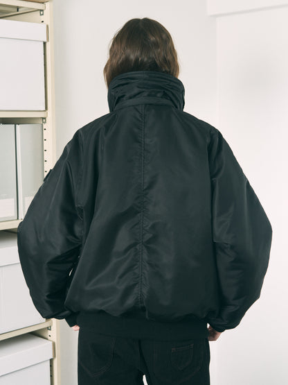 VISOR LIFT FLIGHT JACKET BLACK