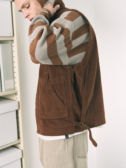 DOUBLE CORD JACKET BROWN