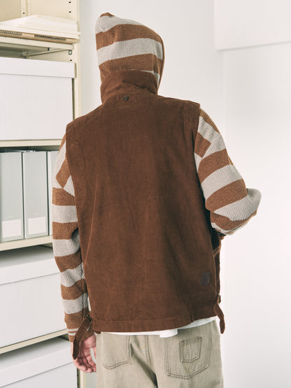 DOUBLE CORD JACKET BROWN