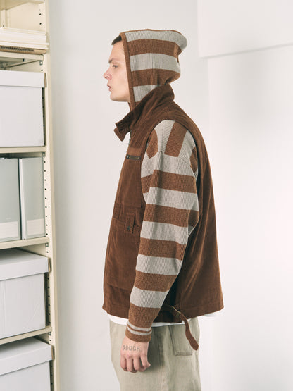 DOUBLE CORD JACKET BROWN