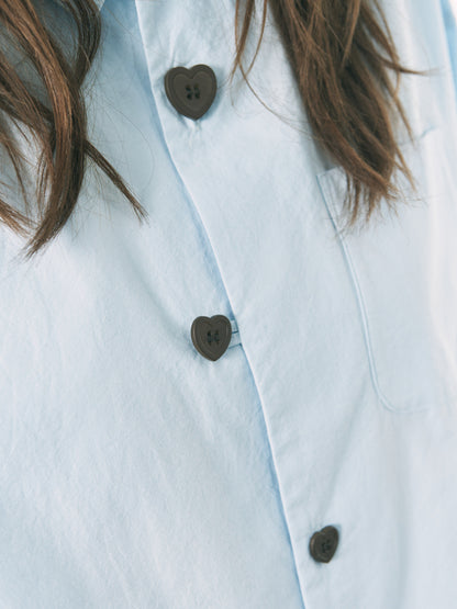 FLOATING HEART SHIRT WHITE