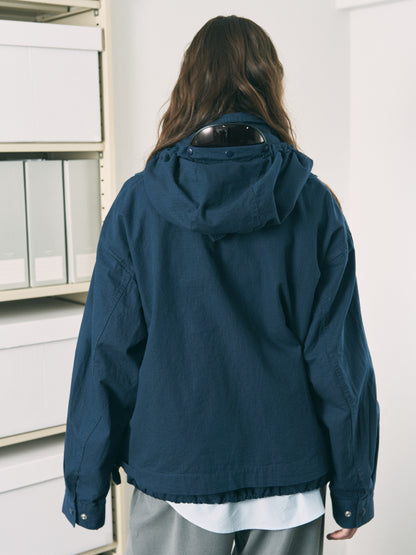 VISOR DOUBLE ZIP JACKET LIGHT IVORY