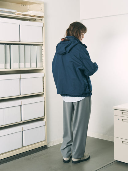VISOR DOUBLE ZIP JACKET LIGHT IVORY
