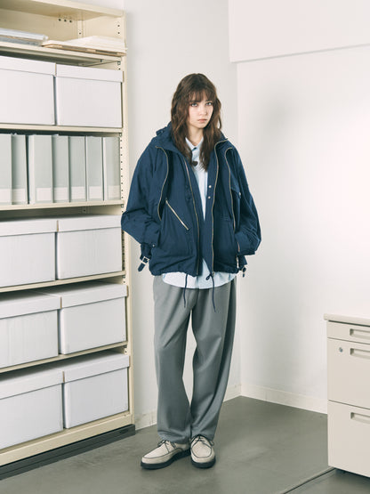 VISOR DOUBLE ZIP JACKET LIGHT IVORY