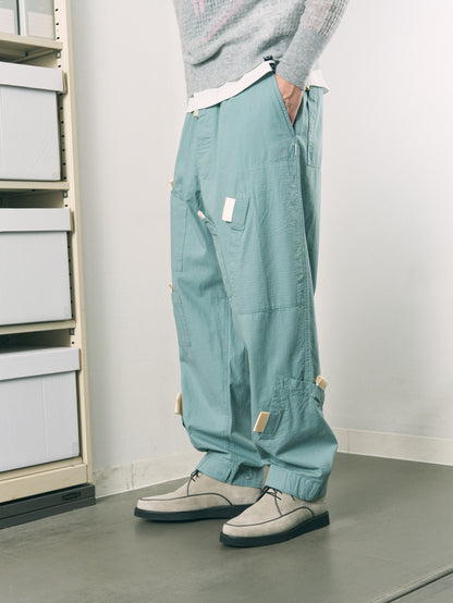 PULL TAB FLIGHT PANTS FADE MINT