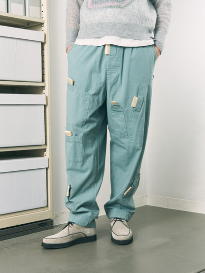 PULL TAB FLIGHT PANTS FADE MINT