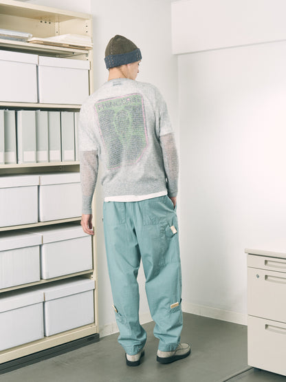 PULL TAB FLIGHT PANTS FADE MINT