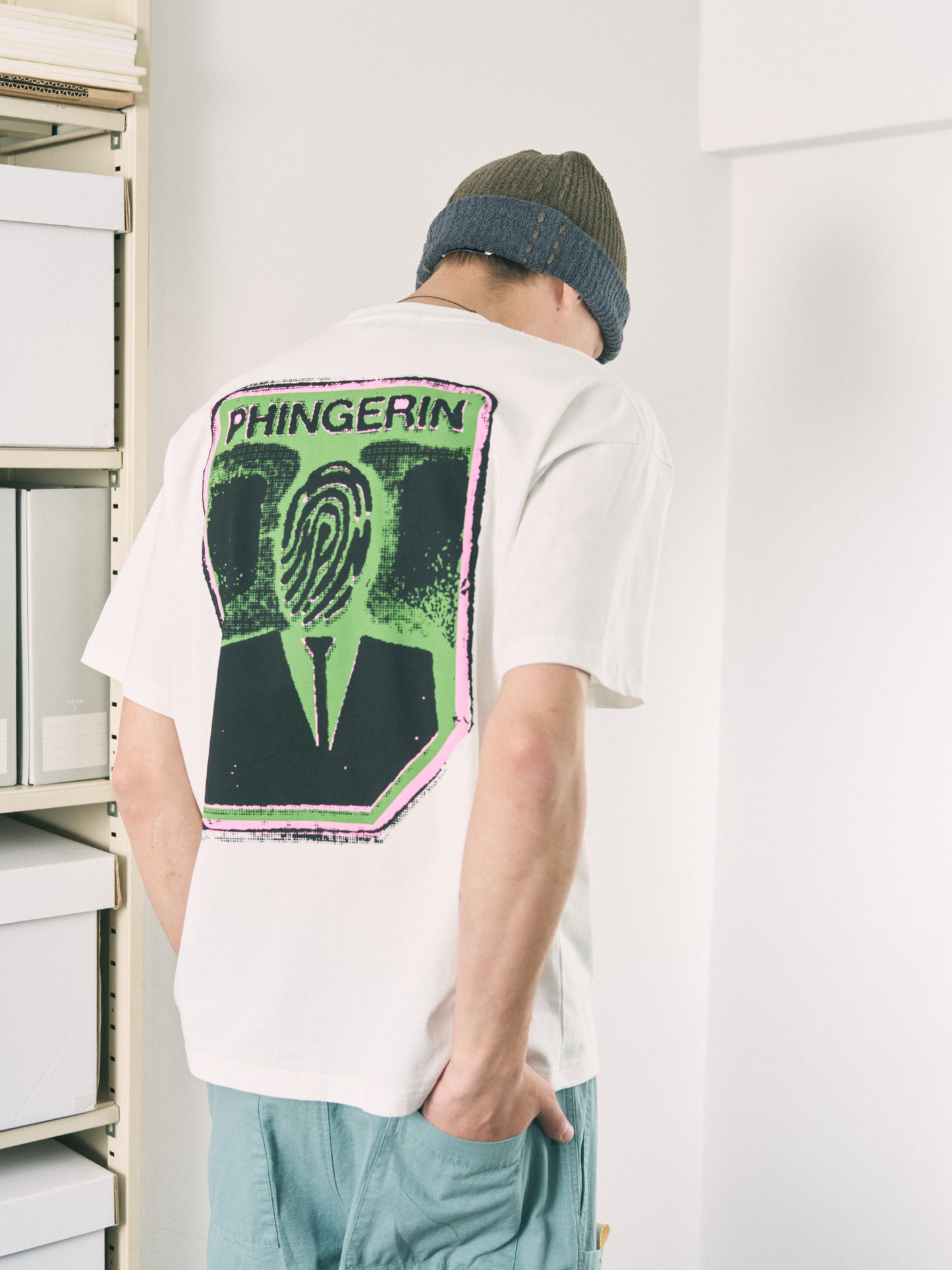 STAMP S/S TEE BLACK