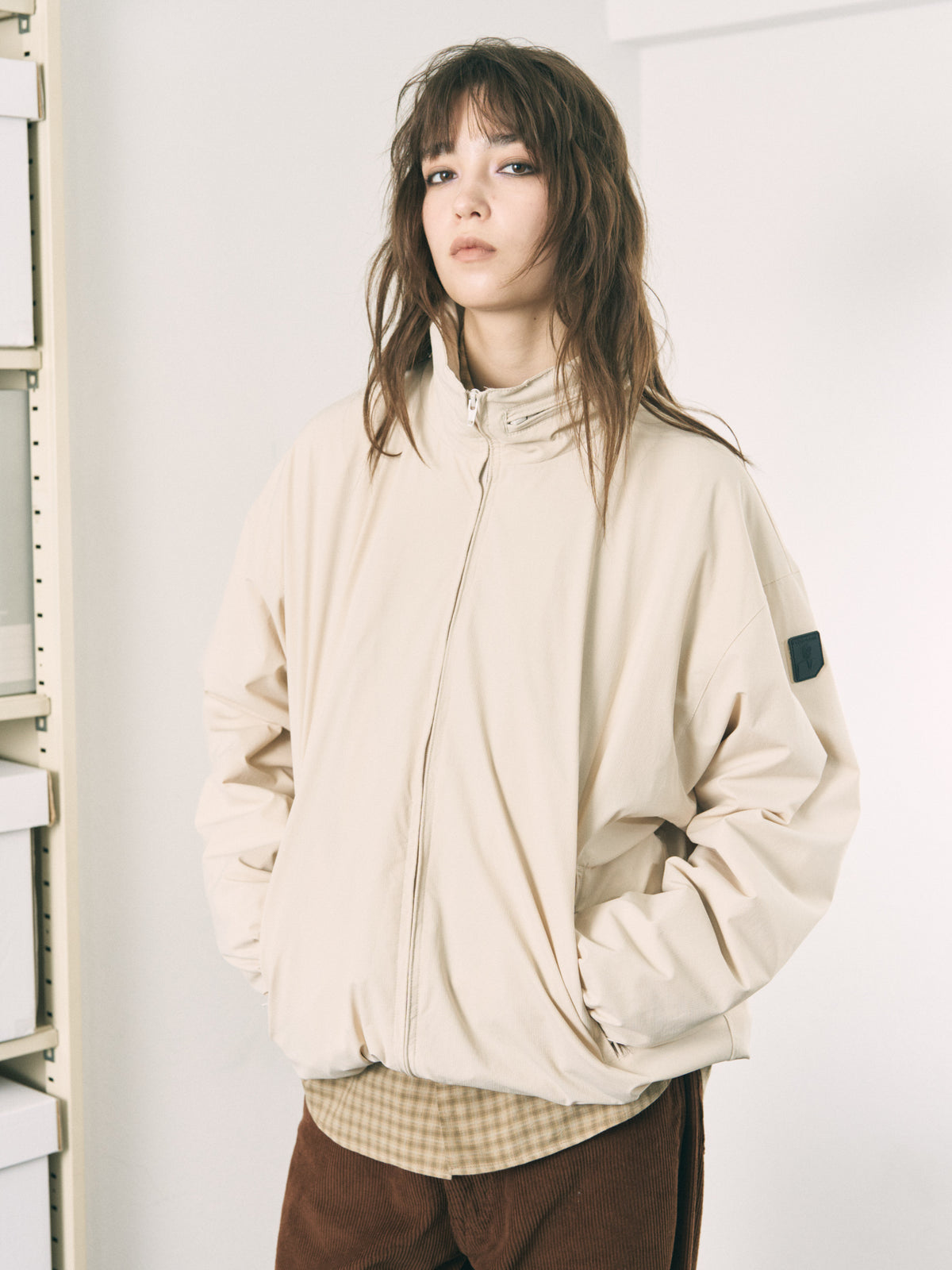 CUSHY FLEECE JACKET BLACK