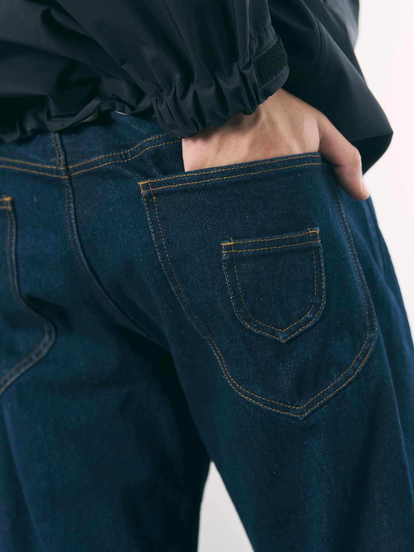 6 POCKET JEANS STRAIGHT BEIGE