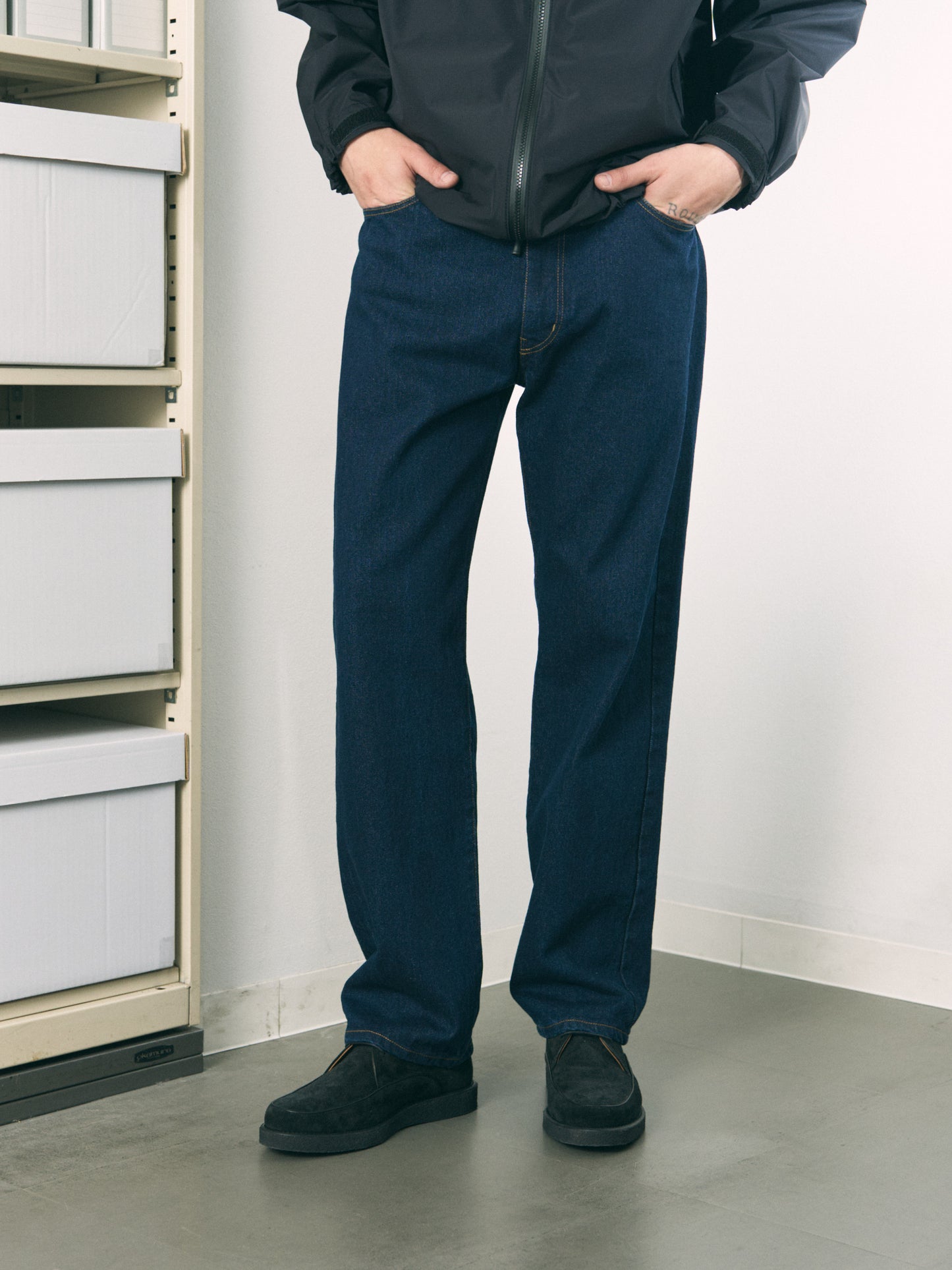 6 POCKET JEANS STRAIGHT BEIGE