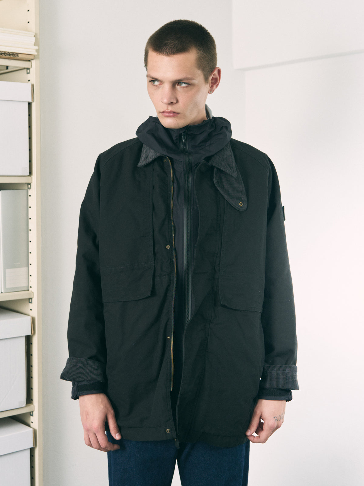 TRAD WORK JACKET BLACK