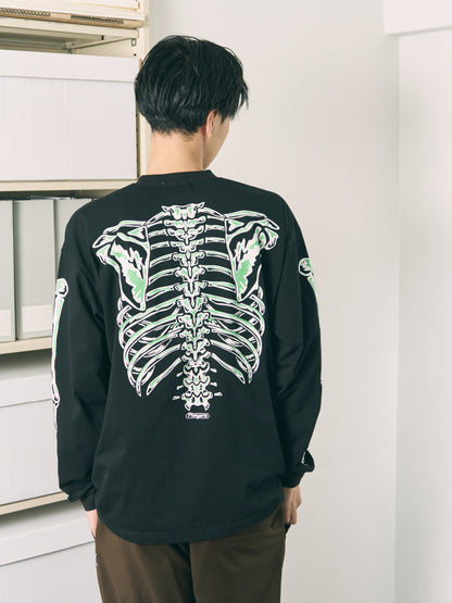 BONES L/S TEE WHITE