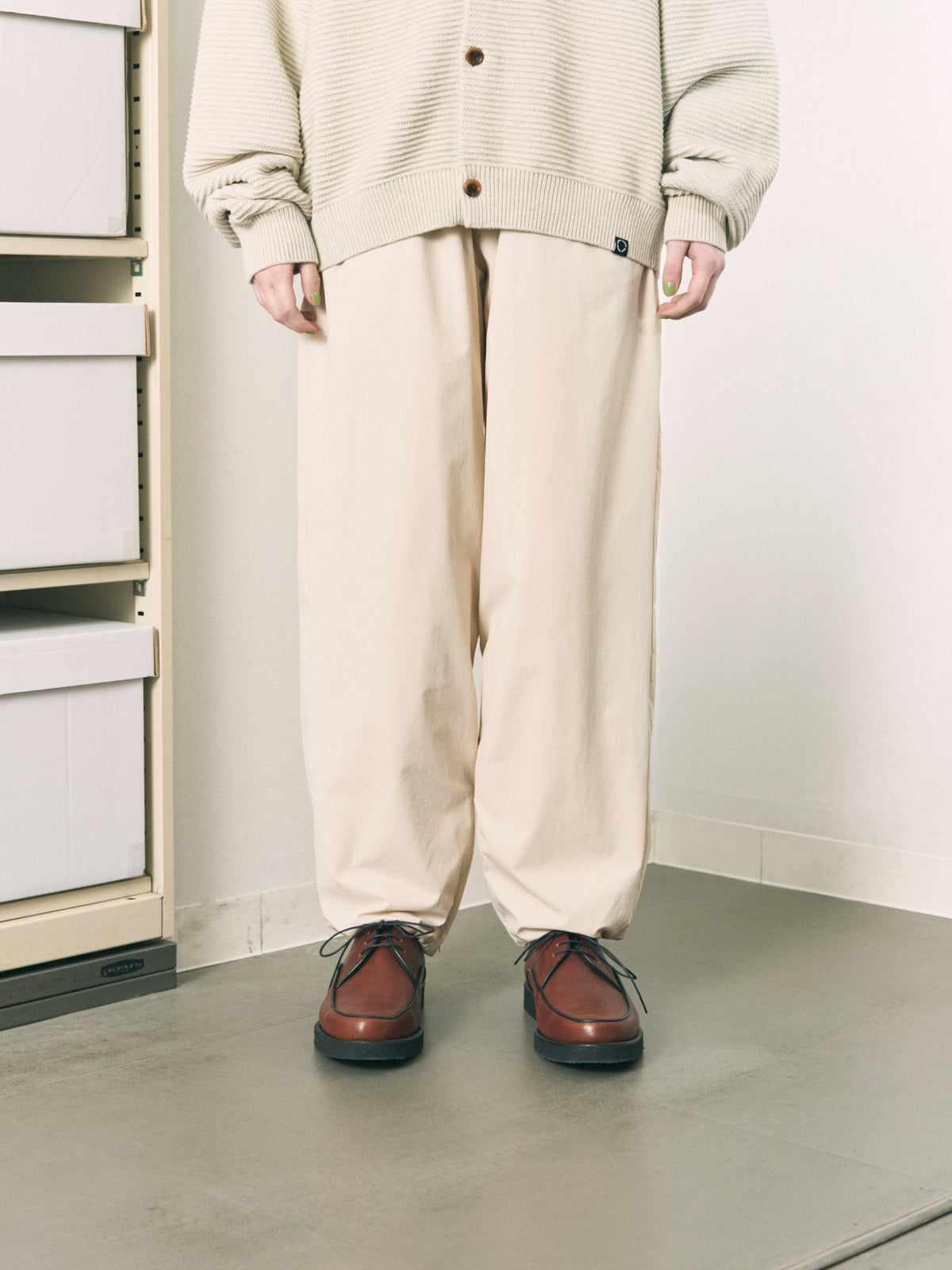 CUSHY FLEECE PANTS NAVY