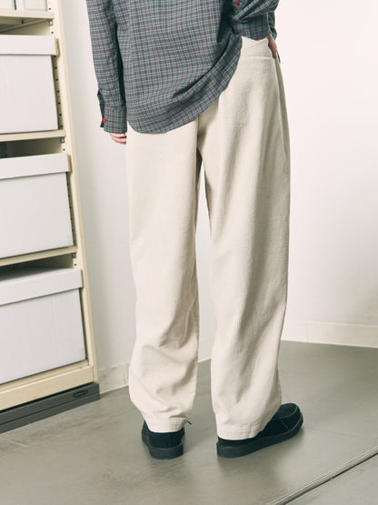 HAMBLETON PANTS CORD CHARCOAL