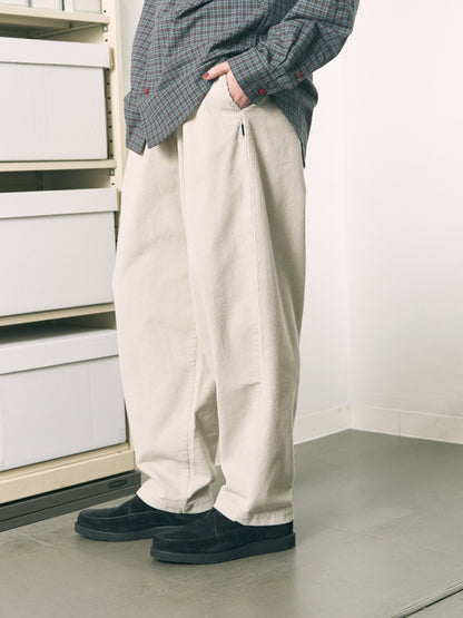 HAMBLETON PANTS CORD CHARCOAL