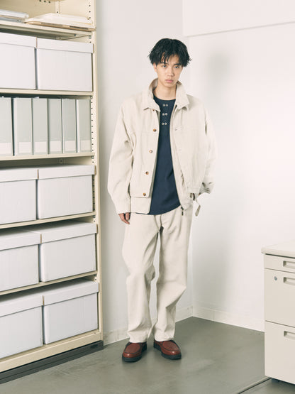 DOUBLE CORD JACKET BROWN