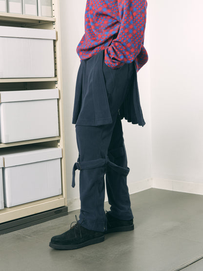 BONDAGE PANTS FLEECE BEIGE