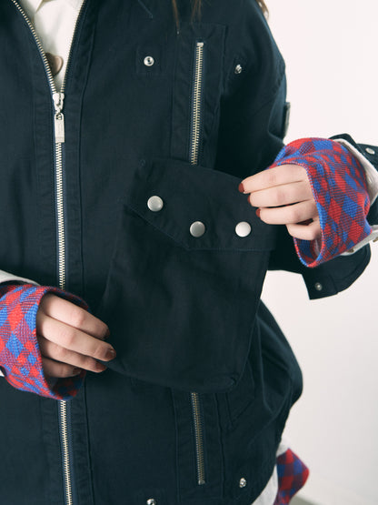 LIFT TRUCKER JACKET IVORY