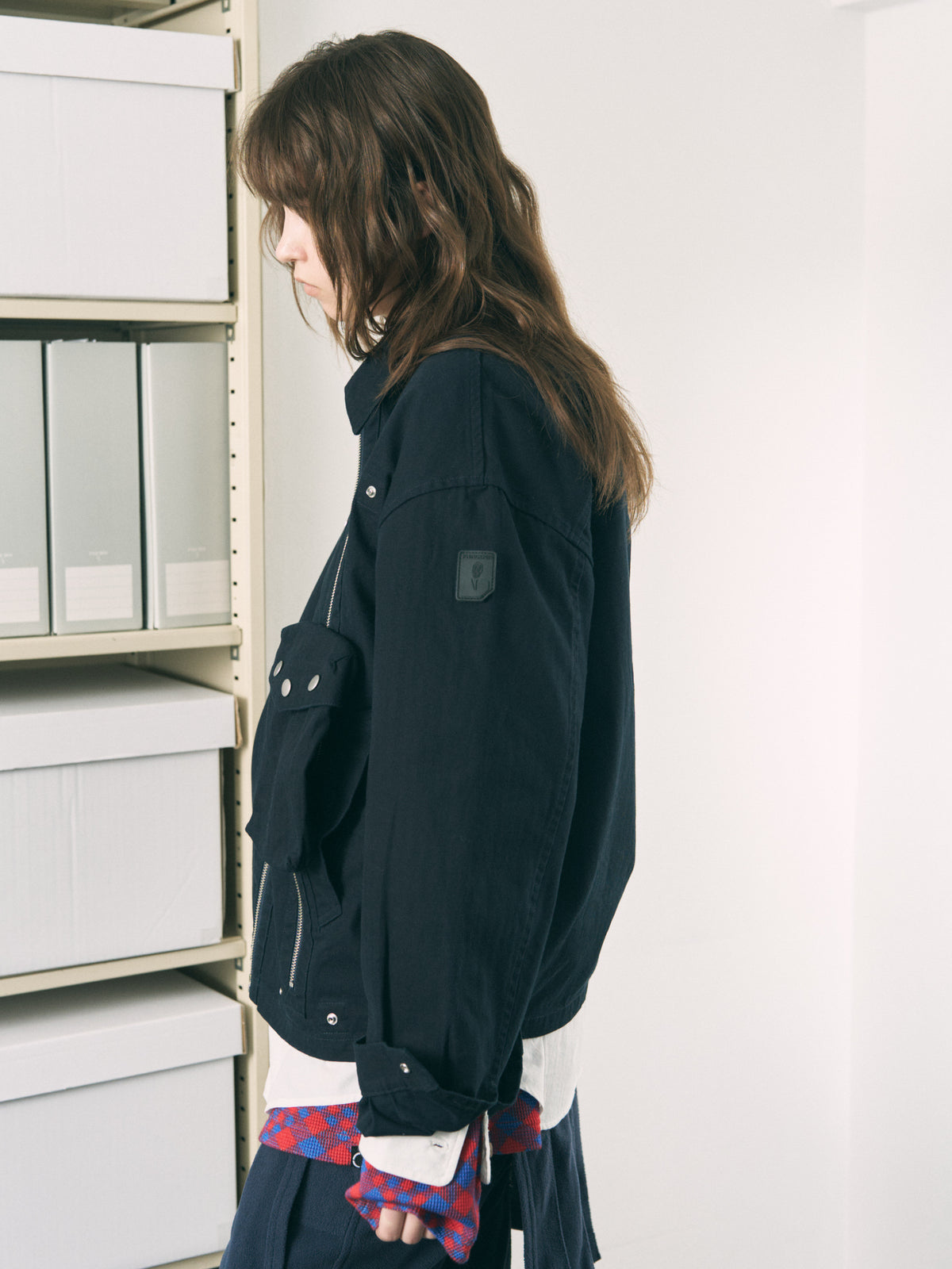 LIFT TRUCKER JACKET IVORY