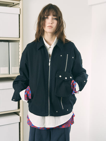 LIFT TRUCKER JACKET IVORY