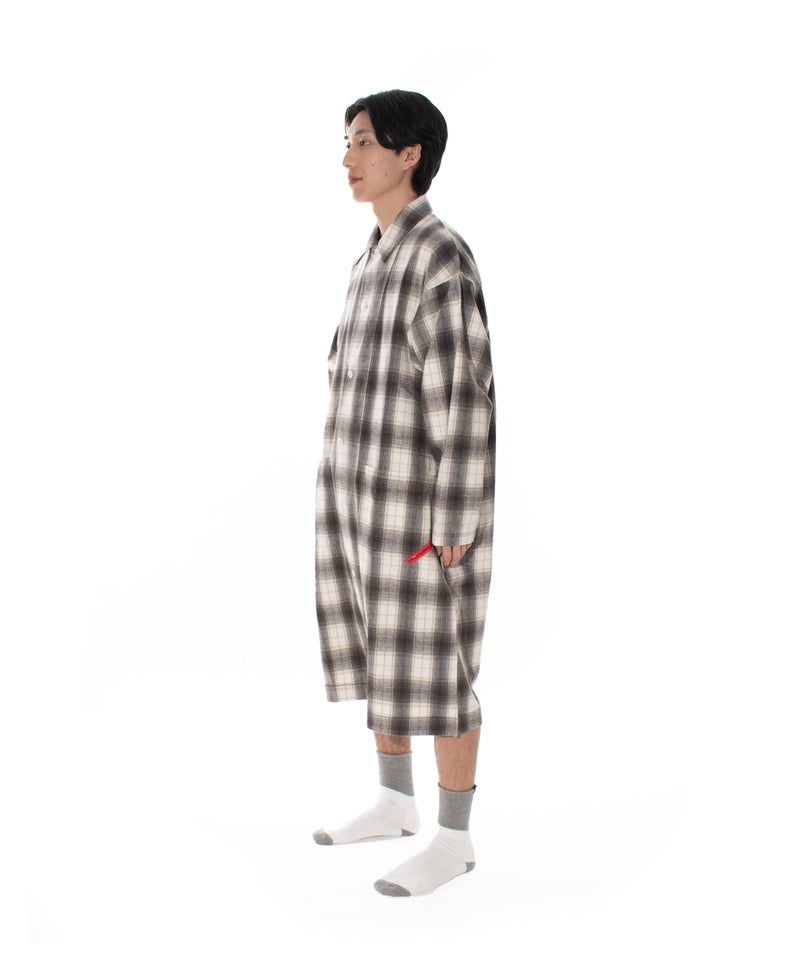 SLEEPER HOMBRE PLAID BEIGE