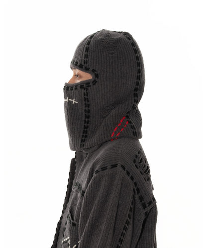 NH X PHINGERIN PG1 SAVAGE BALACLAVA GREY