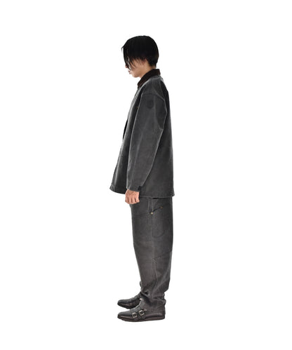 RIVET WORK COVERALL BLACK