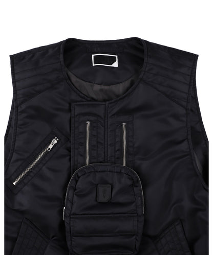 ELEVATION BOMBER VEST BLACK