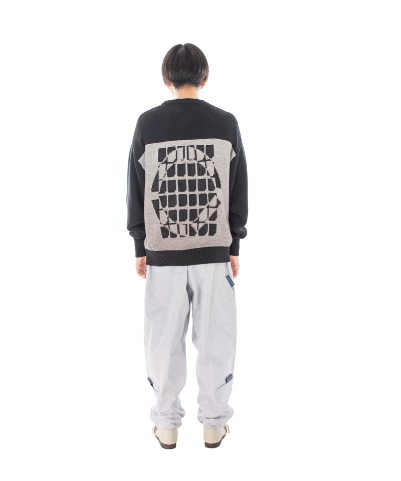 AGENT KNIT SWEATER BLACK