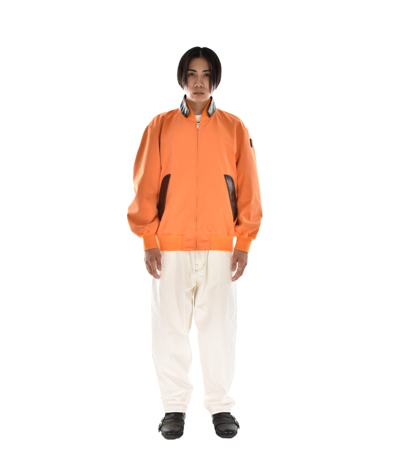 DETACHABLE HOOD JACKET ORANGE