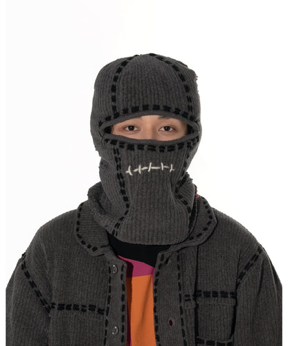 NH X PHINGERIN PG1 SAVAGE BALACLAVA GREY