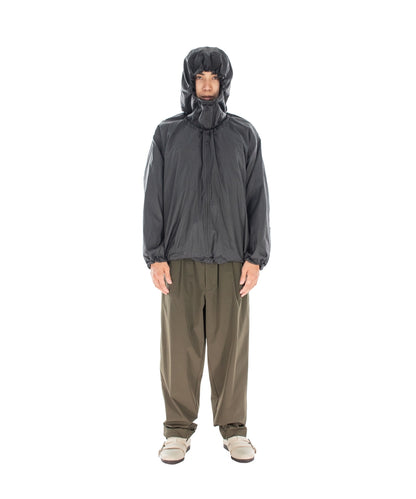 FULL PACK NYLON RIPSTOP ANORAK MOSS BLACK