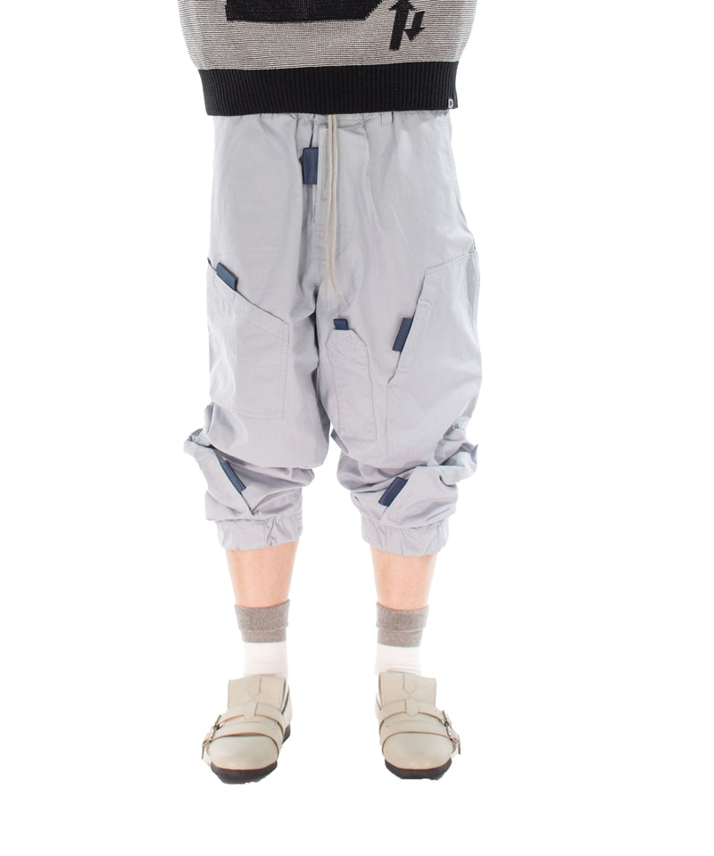 PULL TAB FLIGHT PANTS SAX