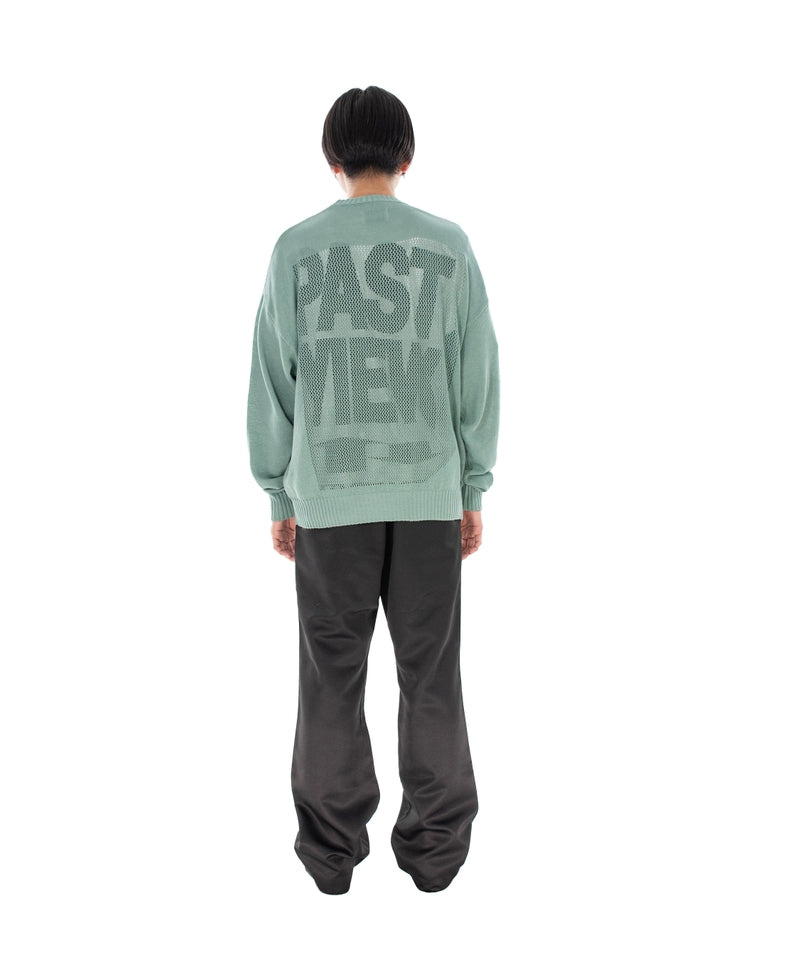 WINDOW WEB SWEATER MOSS MINT