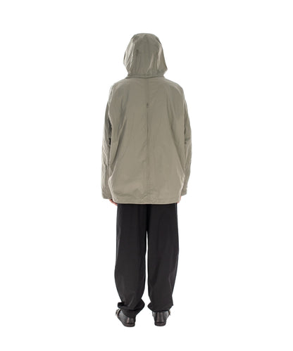 FULL PACK NYLON RIPSTOP ANORAK MOSS GREY