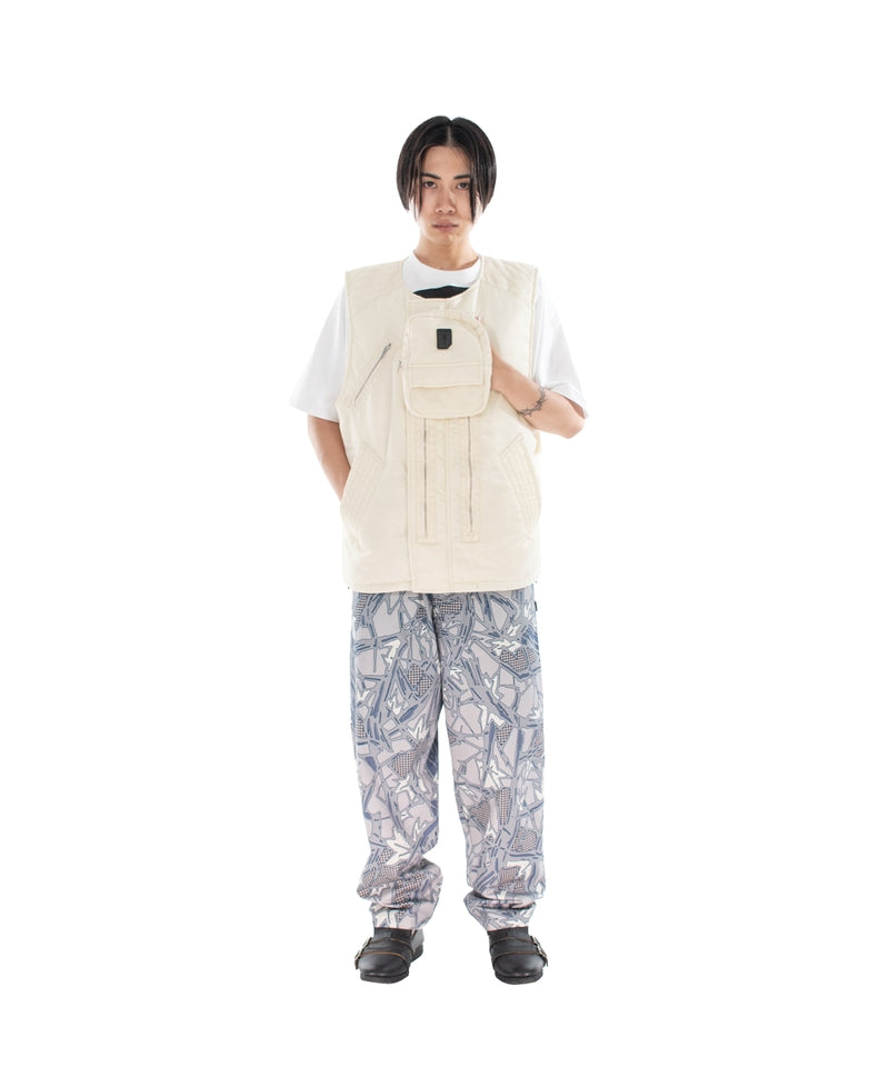 ELEVATION BOMBER VEST IVORY