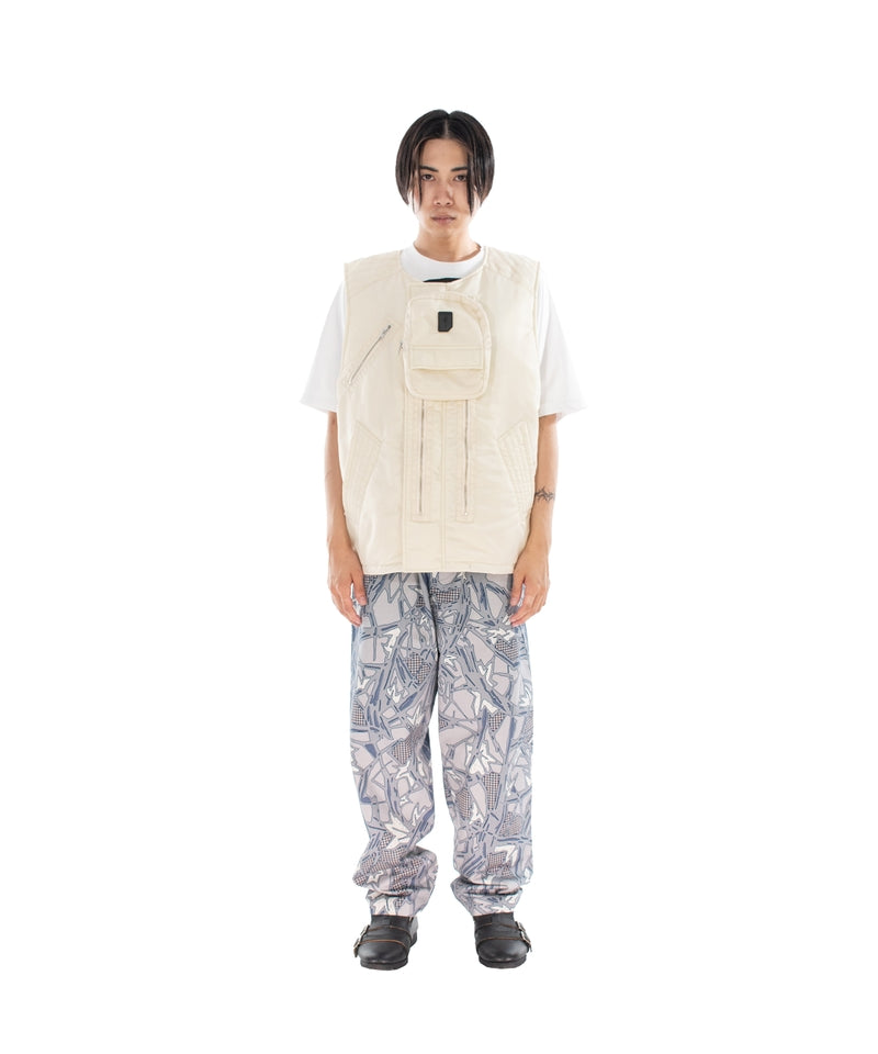 ELEVATION BOMBER VEST IVORY